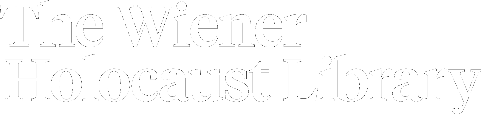 The Wiener Library Logo